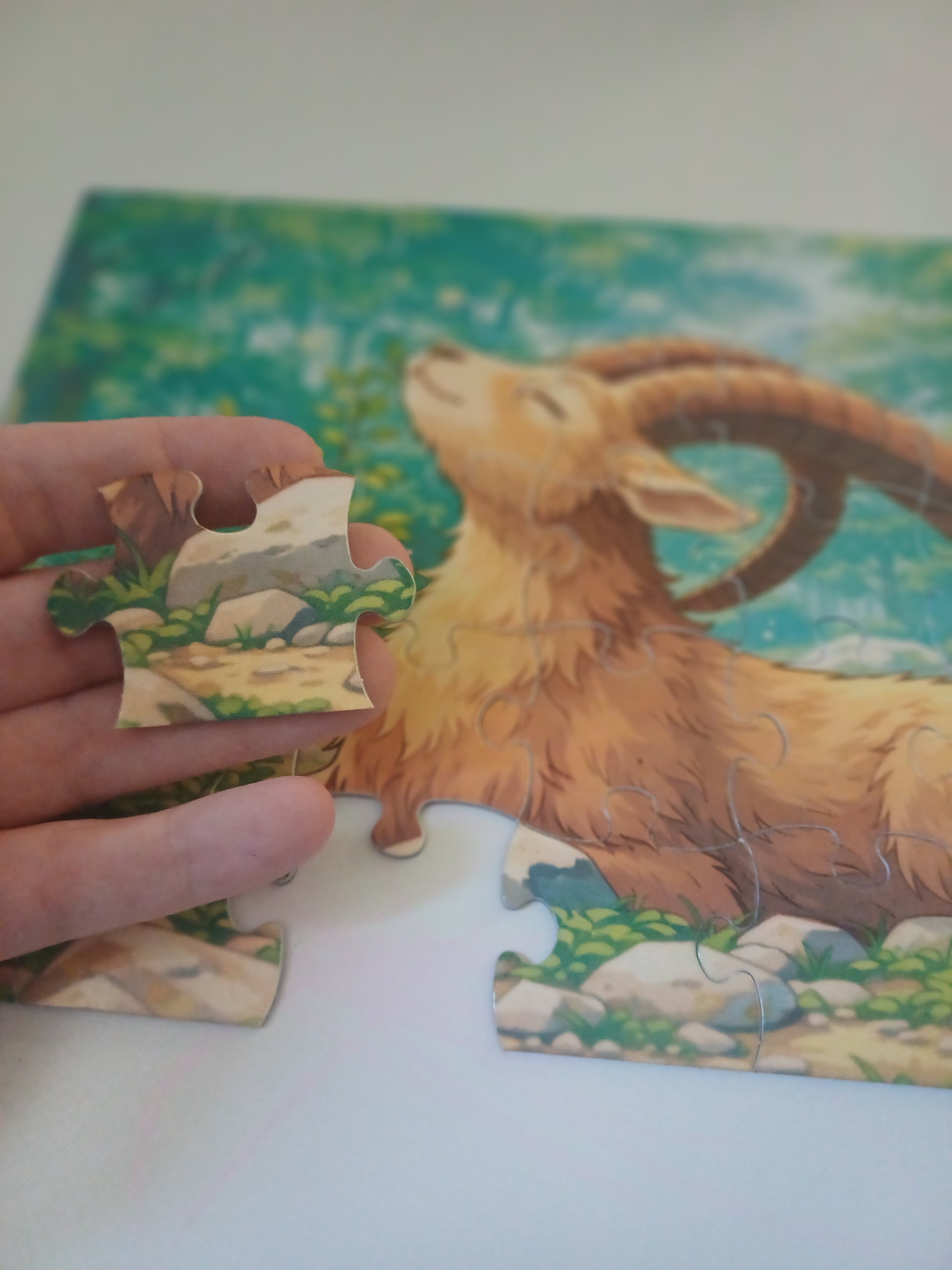 Taille de puzzle 35 pieces.  Puzzle pour enfants . Activite sans ecran 